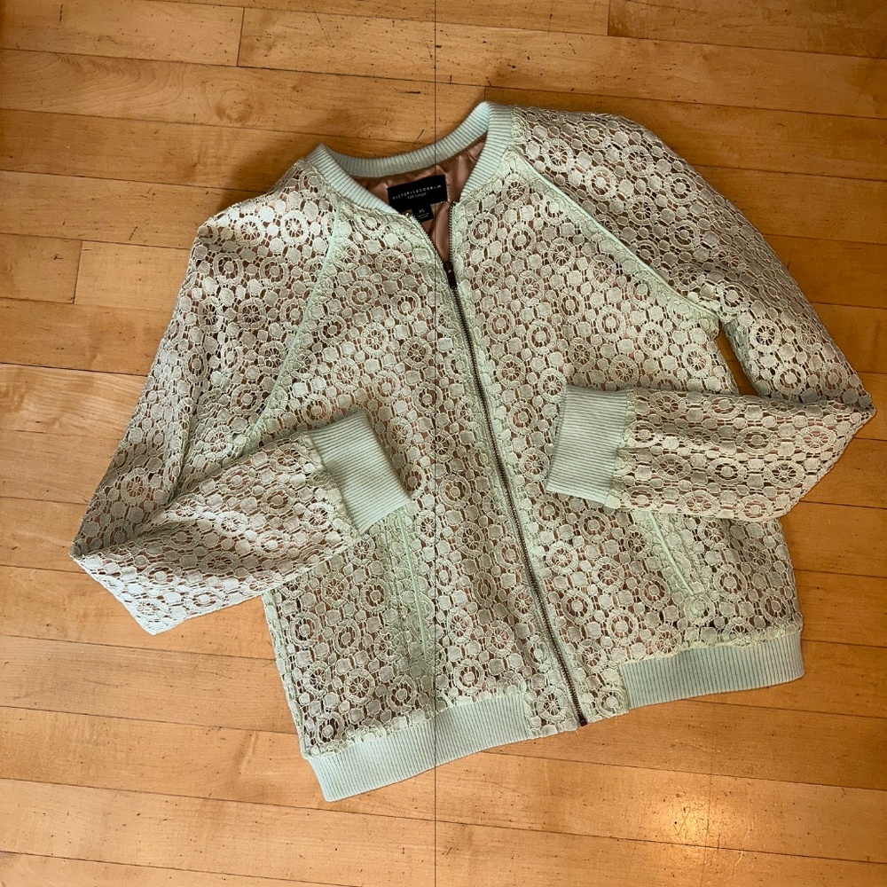 Victoria  Beckham  target mint lace jacket, Dress, Short set, XL,XS,2  GD1100 - Picture 6 of 12